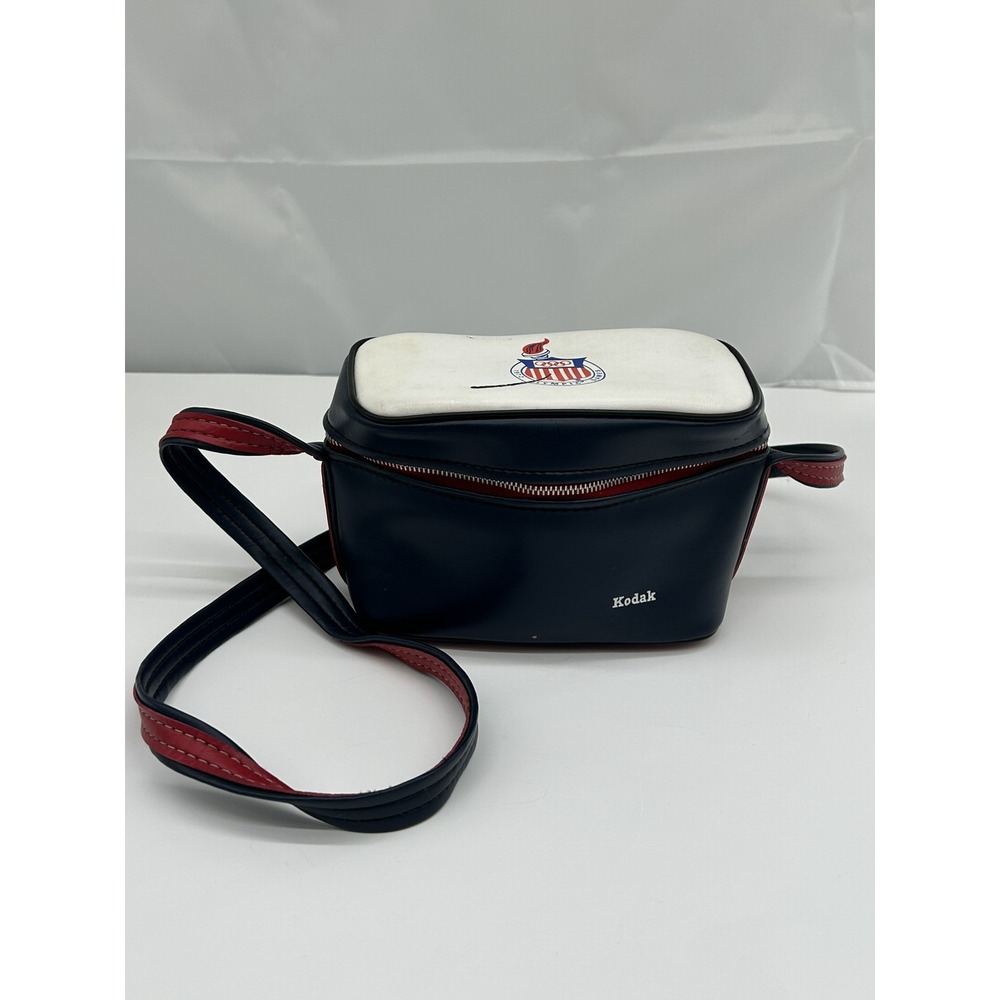 Vintage Kodak 1972 Olympic Games Camera Carrying Bag Case USA With Strap 35mm